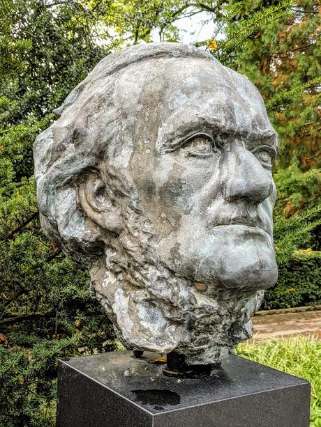Le buste de Richard Wagner par Thomas Hunziker à Tribschen Le buste de Richard Wagner par Thomas Hunziker à Tribschen