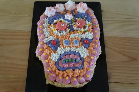 Dead Skull Cake Framboises et Vanille