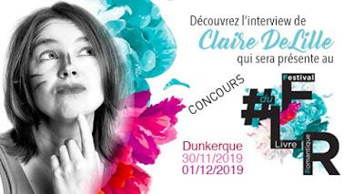 Festival du Livre Romantique : Interview de Claire Delille
