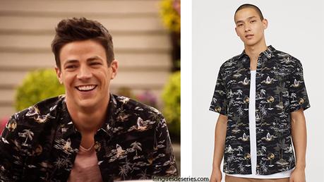 THE FLASH : patterned shirt for Barry in s6e1