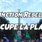 Exctinction Rebellion occupe la place du Châtelet