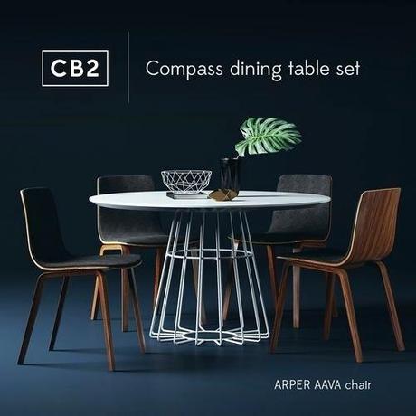 cb2 dining chairs cb2 dining table white