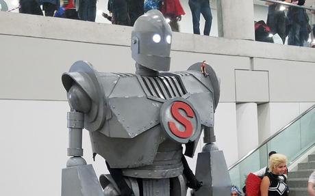 Un superbe cosplay du Géant de Fer au Comic Con de New York