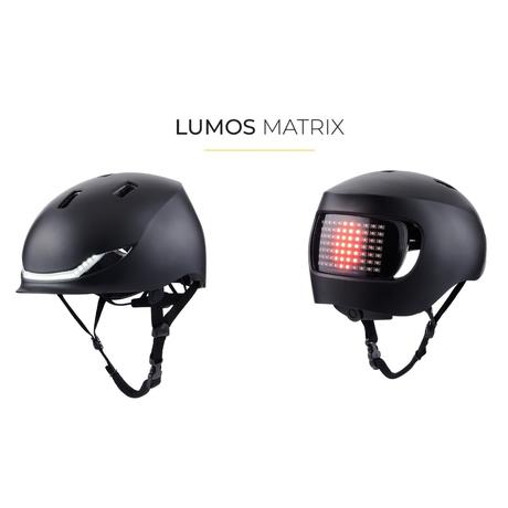 Lumos Matrix, le casque de vélo connecté d’Apple