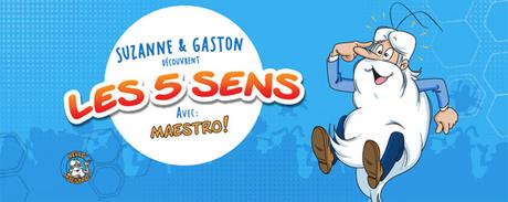 Suzanne et Gaston découvrent les 5 sens