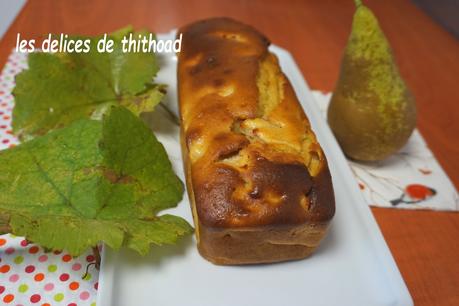 cake aux poires