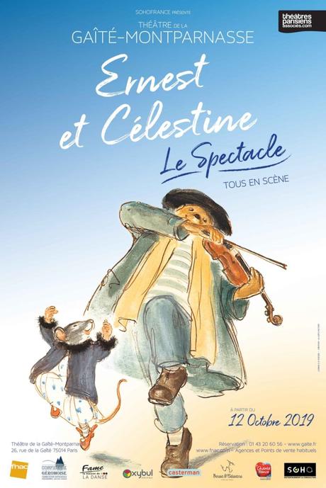 {Idée Sortie à Paris} Ernest et Célestine, le spectacle musical et familial