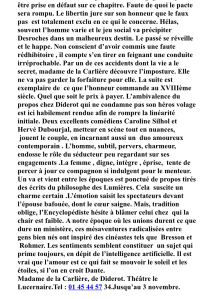 Regard vers le théâtre de Pierre-Marc Levergeois – Le théâtre Le Lucernaire – jusqu’au 3 Novembre 2019