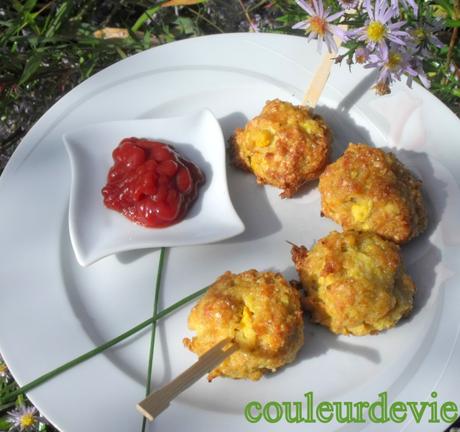 Croquettes de courgette