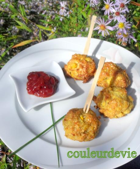 Croquettes de courgette