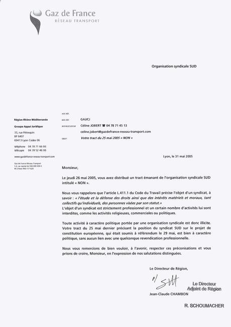 Lettre Demission Chsct Génial Lettre De Demission Demploi ...