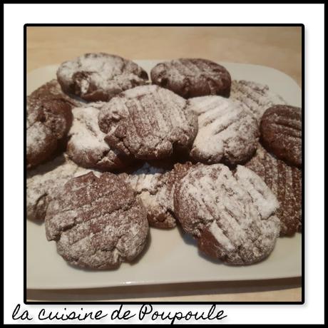 Biscuits crousti-moelleux au chocolat