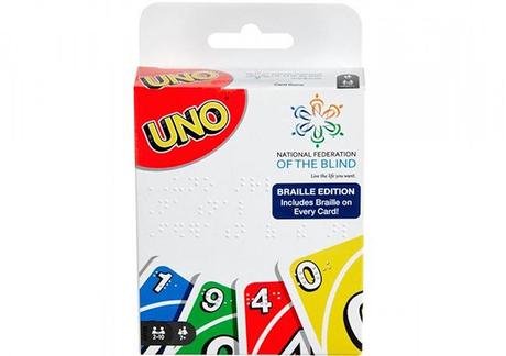 Le jeu UNO arrive dans une version braille