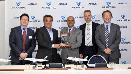 Airbus et Air Austral signent un contrat d’achat portant sur trois A220
