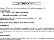 fausse convocation police