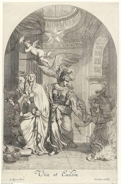 Les pendants complexes de Gérard de Lairesse Lairesse 1668-70