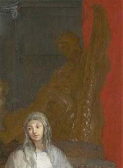 Les pendants complexes de Gérard de Lairesse lairesse 1655-68 der-tempel-der-ehre1 alte pinakothek Munich detail A