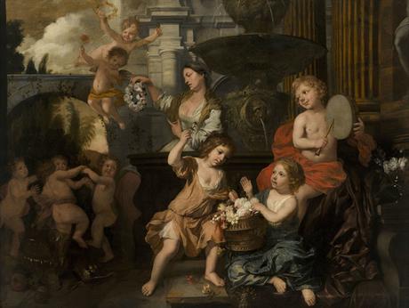 Les pendants complexes de Gérard de Lairesse Lairesse 1668 ca Le printemps de la vie Museo Nacional de Bellas Artes La Havane