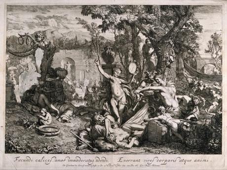Les pendants complexes de Gérard de Lairesse Lairesse La grande Bacchanale