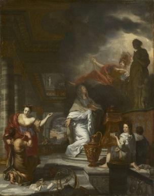 lairesse 1655-68 der-tempel-der-tugend alte pinakothek Munich inversee