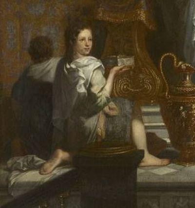 lairesse 1655-68 der-tempel-der-tugend alte pinakothek Munich detail C