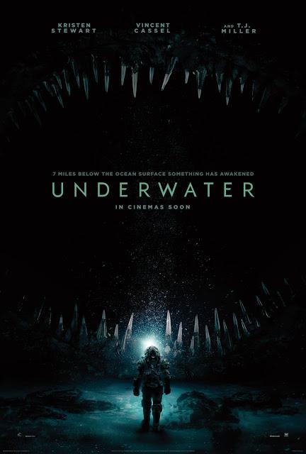 Nouvelle affiche UK pour Underwater de William Eubank