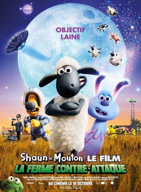 Shaun le Mouton : la Ferme Contre-Attaque (2019) de Will Becher et Richard Phelan