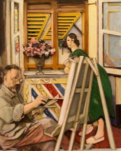 Larry RIVERS, Matisse in Nice (at work)