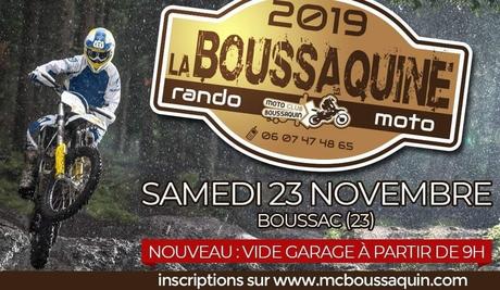 Rando Moto La Boussaquine 2019, le 23 novembre 2019 à Boussac (23) Rando Moto La Boussaquine 2019, le 23 novembre 2019 à Boussac (23)
