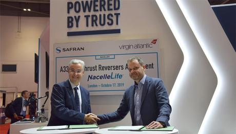 Virgin Atlantic Airways Ltd. choisit l’offre de services NacelleLife de Safran Nacelles…