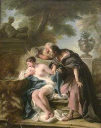 De Troy 1727 Suzanne et les Vieillards Musee des Beaux Arts Rouen