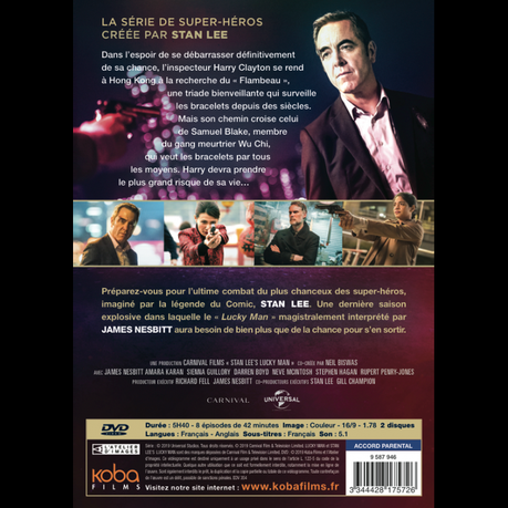 Série DVD : Luckyman saison 3