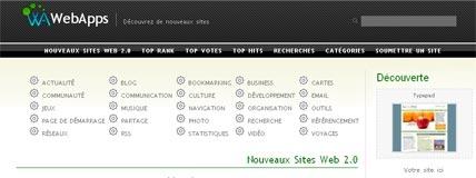 100 applications et une nouvelle peau (temporaire) pour webapps webapps-nouveau-design