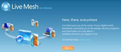 Restez connecté avec Live Mesh de Microsoft
