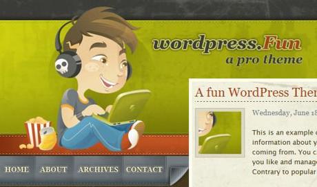 Theme: Wordpress Fun