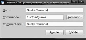 Guake Terminal 0.30 sorti
