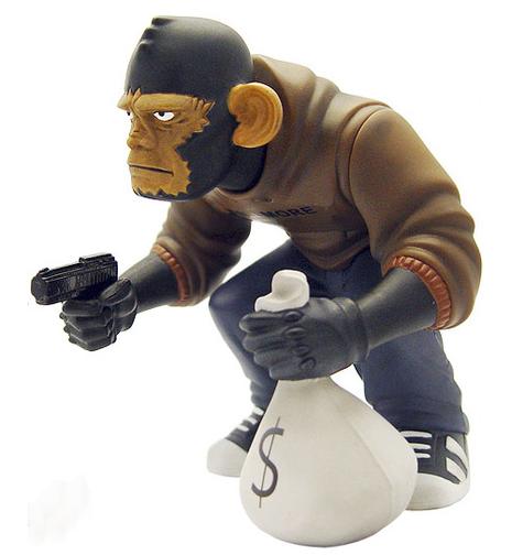 PAYDAY Vinyl Figure by Nate Van Dyke    