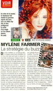 Mylène Farmer dans Télé 7 jours