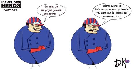 Tags : Satanas et Diabolo, Dessin animé, Les Fous du volant, courses automobile, Hanna Barbera, avis des héros, dessin humour, pilote