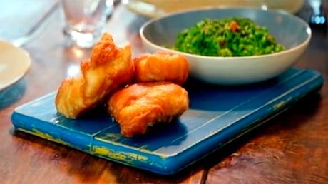 Poisson battu à la bière de gingembre 