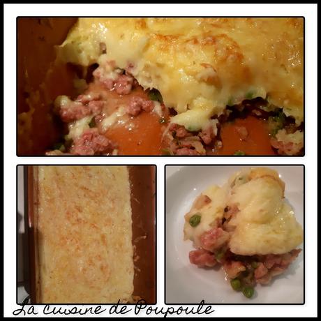 Hachis parmentier de saucisses Hachis parmentier de saucisses