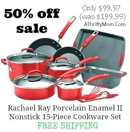 rachael ray porcelain cookware rachael ray nonstick cookware set