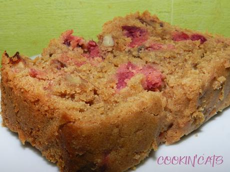 CAKE CRANBERRIES & NOIX DE PÉCAN