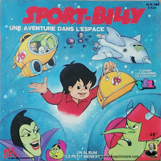 Livre-disque – Sport Billy Une aventure dans l’espace