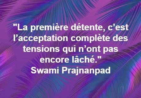 Premier pas vers la détente