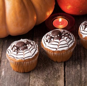 Recette bio : Cupcakes bio de Butternut pour Halloween, sans gluten et sans lactose