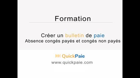 Comprendre les congés payés et non payés sur le logiciel de ...