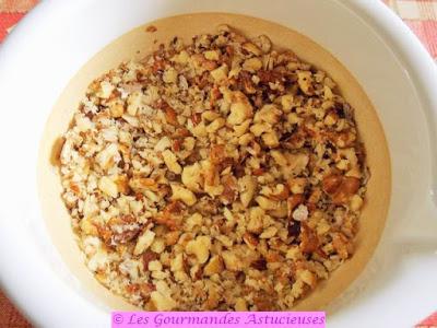 Crèmes au chocolat surprises sur lit de caramel crémeux (Vegan)