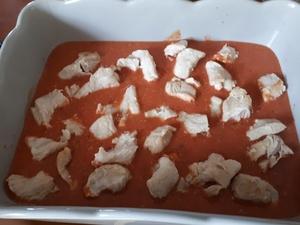 Gratin de Macaroni au Poulet et aux Brocolis Cliquer sur les photographies pour les agrandir