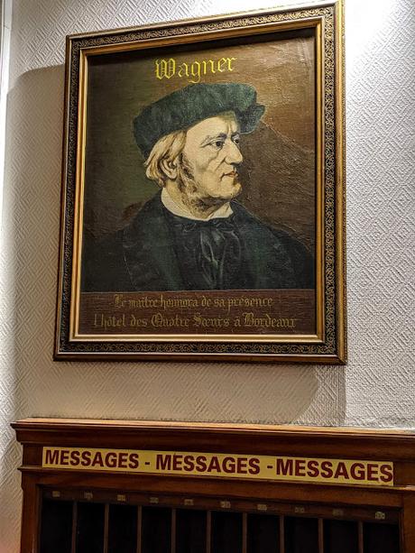 Richard Wagner à l'hôtel des 4 soeurs à Bordeaux